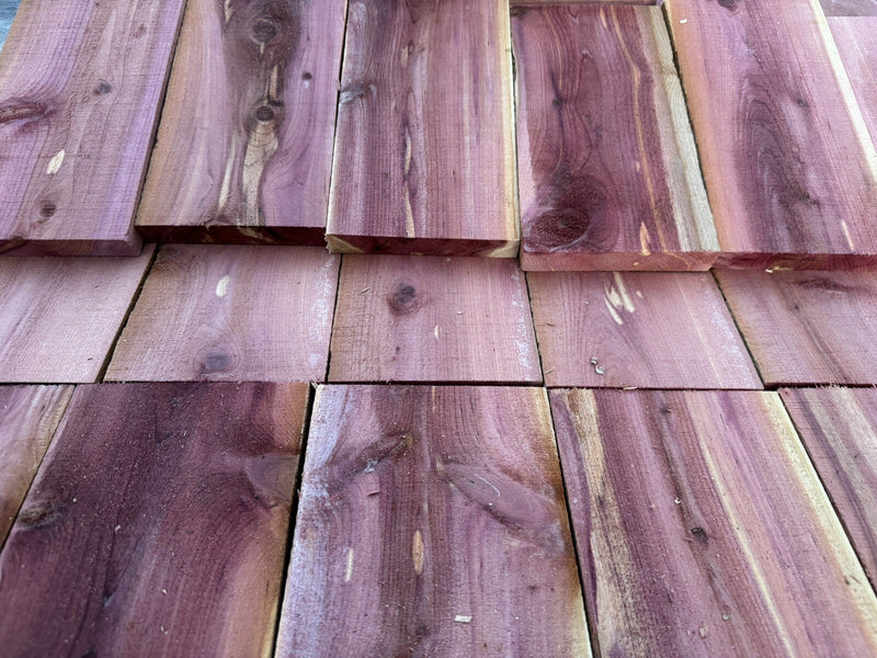 🌲 Red Cedar Craft Boards | 1” x 5” x 10” | Aromatic Kiln Dried Wood | USA Made