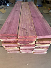 🇺🇸 Red Cedar Boards – Made in USA - 1" thick | Kiln Dried | Custom Cuts & More