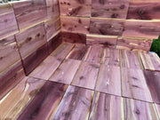 🌲 Red Cedar Craft Boards | 1” x 5” x 10” | Aromatic Kiln Dried Wood | USA Made
