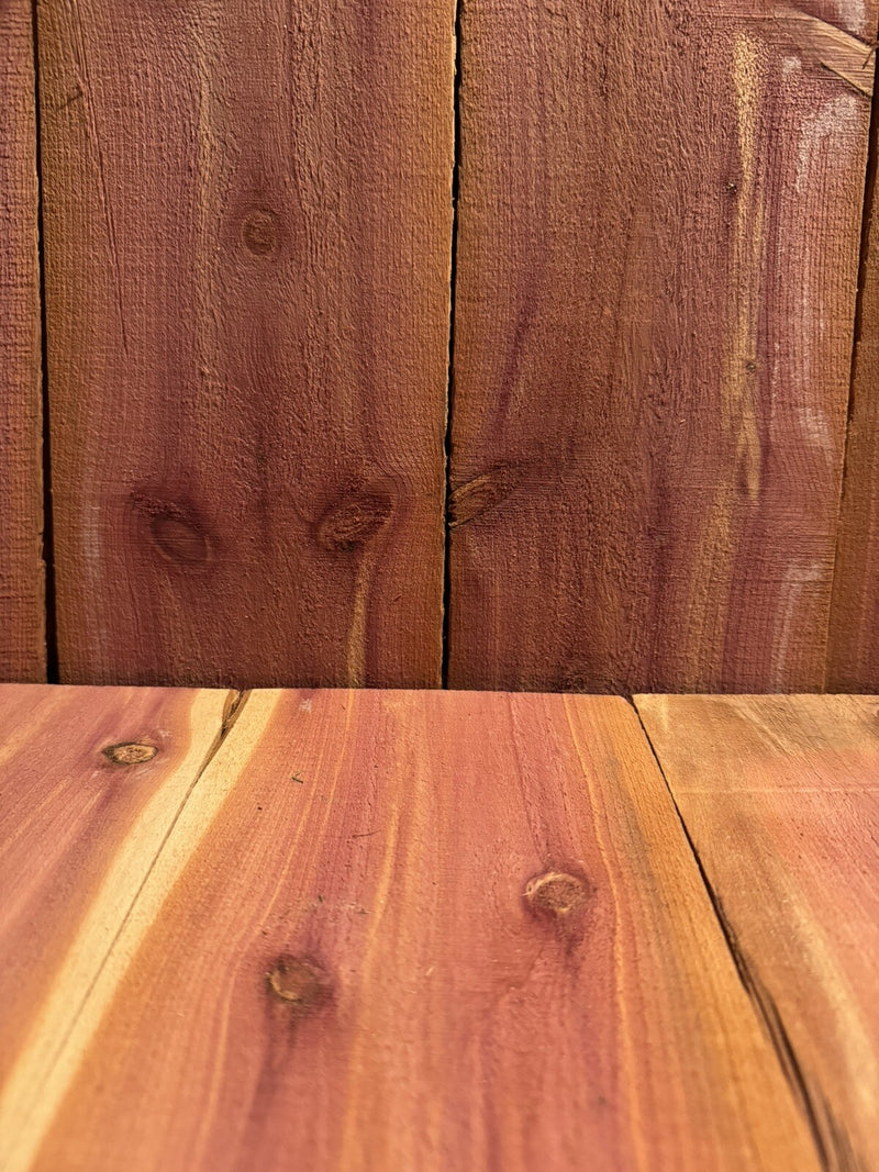 🌲 Red Cedar Craft Boards | 1” x 5” x 10” | Aromatic Kiln Dried Wood | USA Made