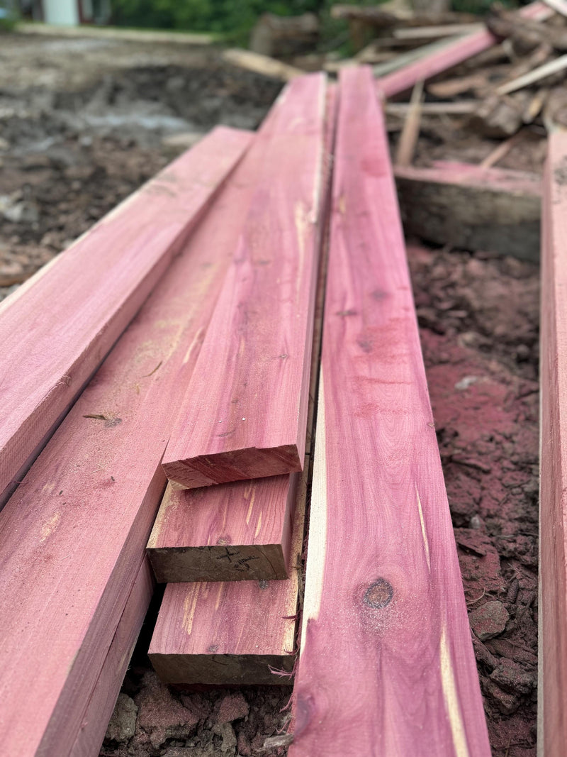 Red Cedar Boards – Aromatic, Kiln-Dried, Hand-Sanded – Custom Sizes for Furniture & Shelves